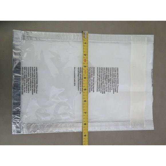 Ready Chef Go! Seal & Cook 12"x 9" Glassine/Foil Oven/BBQ Cooking Bags Qty 10 - Picture 2 of 12